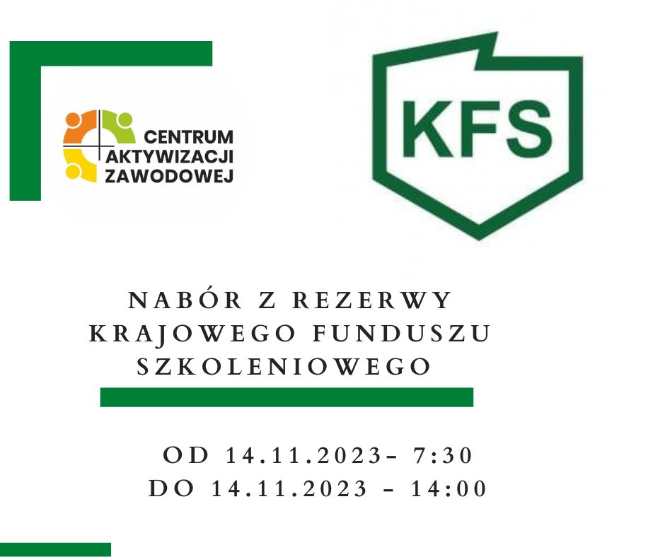 nabór z rezerwy KFS