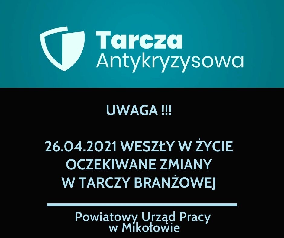 zmiany w tarczy branżowej