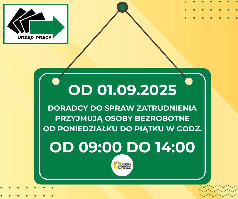 Zdjęcie artykułu Informacja dla osób bezrobotnych