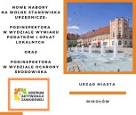 Obrazek dla: Nowe nabory w Urzędzie Miasta Mikołów