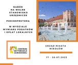 Obrazek dla: Nowy nabór w Urzędzie Miasta Mikołów